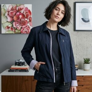 Cœur & Emotions | Chic Navy Stretch Jacket-size 13